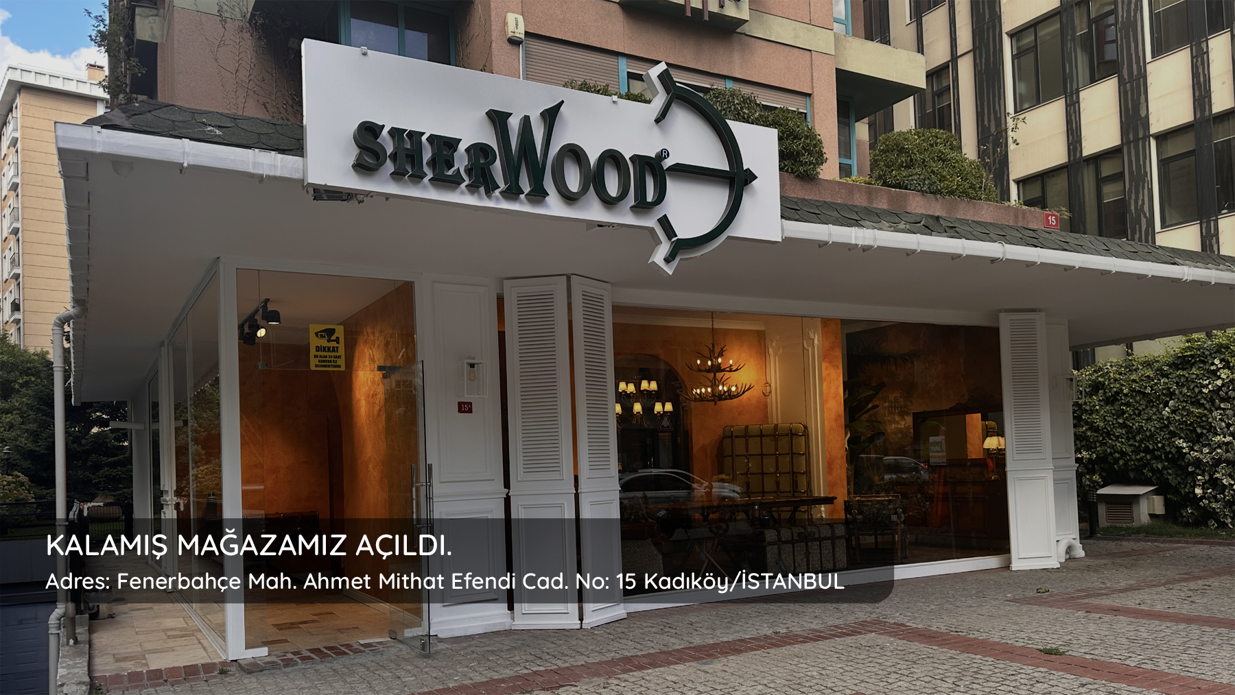 Sherwood Kalamış Mağazası Açıldı.